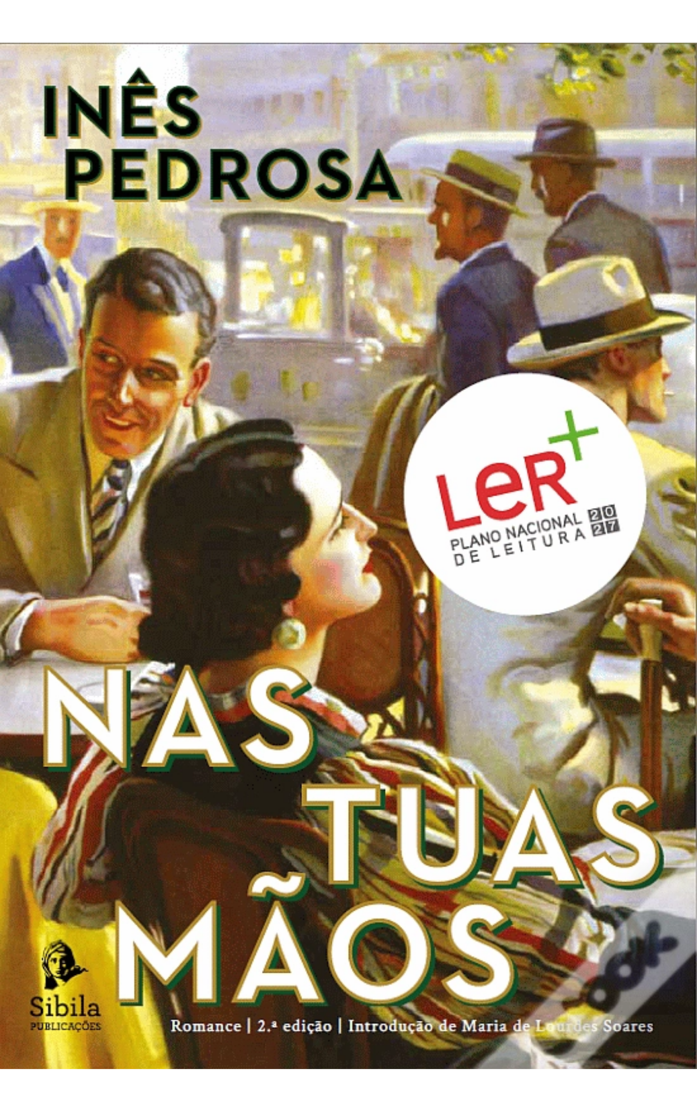 Nas Tuas Mãos - capa do livro